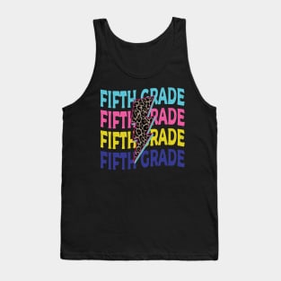 Fifth Grade Lightning bolt Tank Top